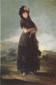 Portrait of Mariana Waldstein (mk05), Francisco de Goya